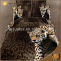 3D tiger reactive print home textile bed sets /duvet cover bed sheets /linens bed sheet set